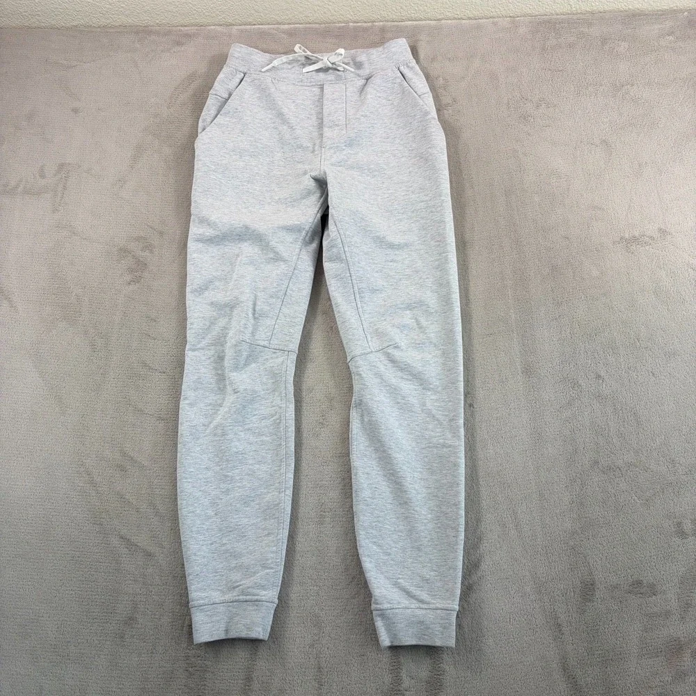 Lululemon City Sweat Jogger‎ Pants in Heather Grey Men XS Stretch French Terry